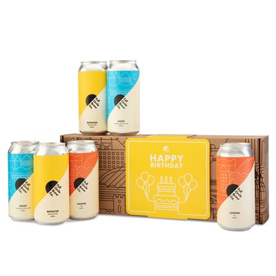Buy Full Circle Brewery - Happy Birthday 6 Can Gift Pack Online